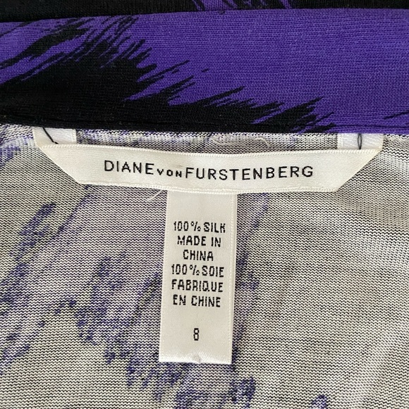 Diane Von Furstenberg vintage signature jersey silk wrap dress! A classic! - Picture 3 of 4